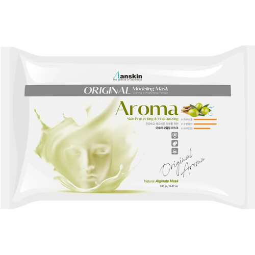 Anskin Aroma Modeling Mask Refill Маска альгинатная Арома антивозрастная питательная (пакет) 240г. / 791673