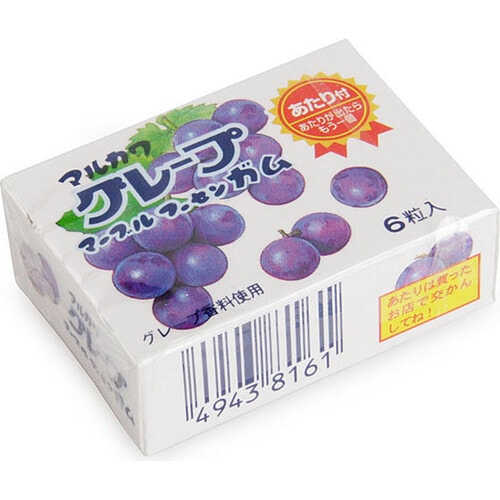 Marukawa  Жевательная резинка со вкусом винограда 6 шт. / 438161