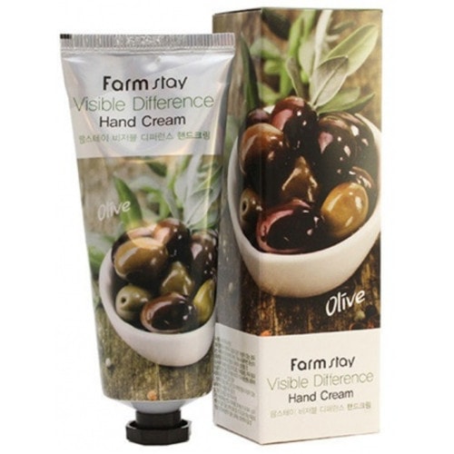 FarmStay Visible Difference Hand Cream Olive Крем для рук с экстрактом оливы 100 мл. / 281171