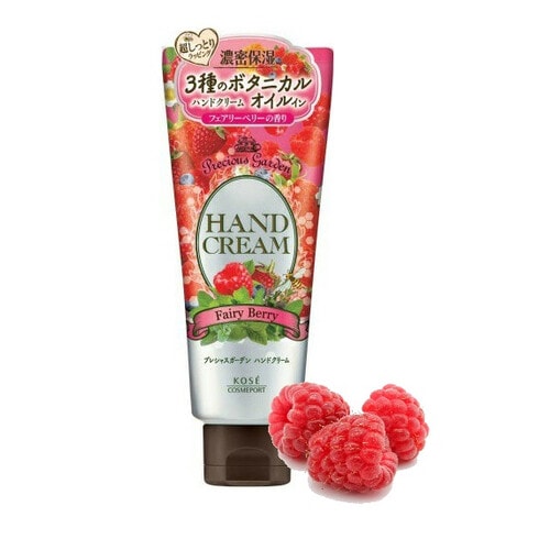 KOSE PRECIOUS GARDEN Hand cream (Fairy berry) Крем для рук с успокаивающим действием, 70 г. / 390346 (1Т)