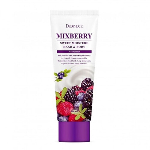Deoproce Mixberry Sweet Moisture Hand & Body Крем для рук и тела "Лесные ягоды", 100мл. / 769867