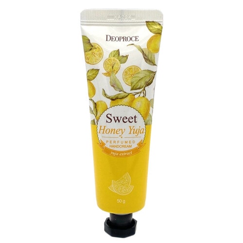 Deoproce Sweet yuja perfumed hand cream Крем для рук парфюмированный с экстрактом цитрона , 50г. / 925090