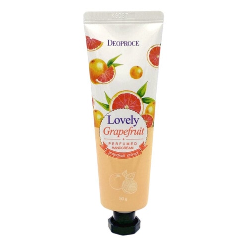 Deoproce Lovely Grapefruit Hand Cream Крем для рук парфюмированный с экстрактом грейпфрута, 50г. / 925113