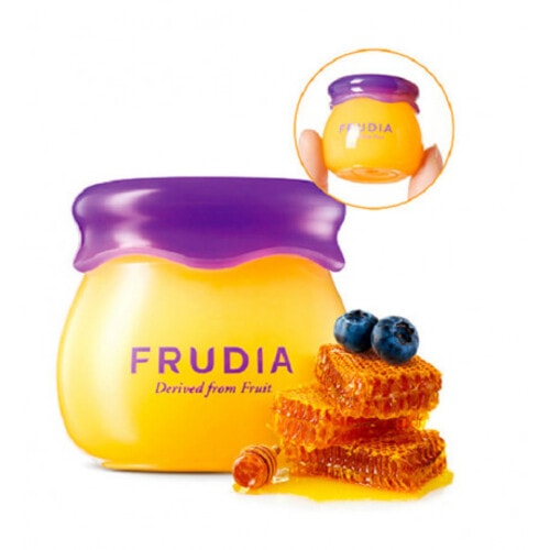 FRUDIA Blueberry Hydrating Honey Lip Balm Бальзам для губ увлажняющий с черникой и мёдом, 10 г/ 035718 (1Т)
