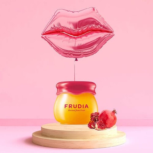 FRUDIA Pomegranate Honey 3in1 Lip Balm Бальзам для губ увлажняющий с гранатом, 10г/ 042525 (1Т)