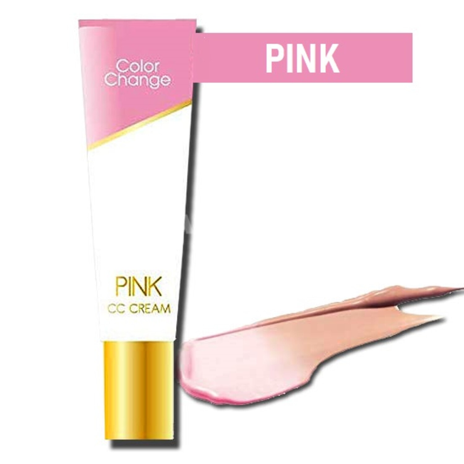 Тональный СС-крем Pure Smile Color Change c цветными микрокапсулами с растительными маслами и экстрактами, розовый, 20 г. / 054993 (3Т)