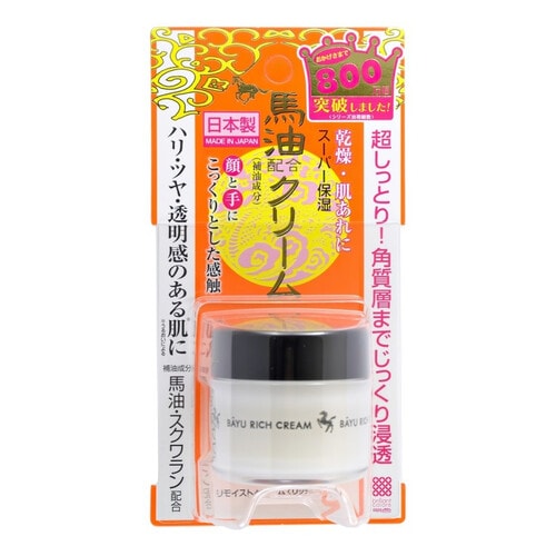 Meishoku Cream Horse Oil, Крем для очень сухой кожи лица, 30г. / 164019 (2Т)
