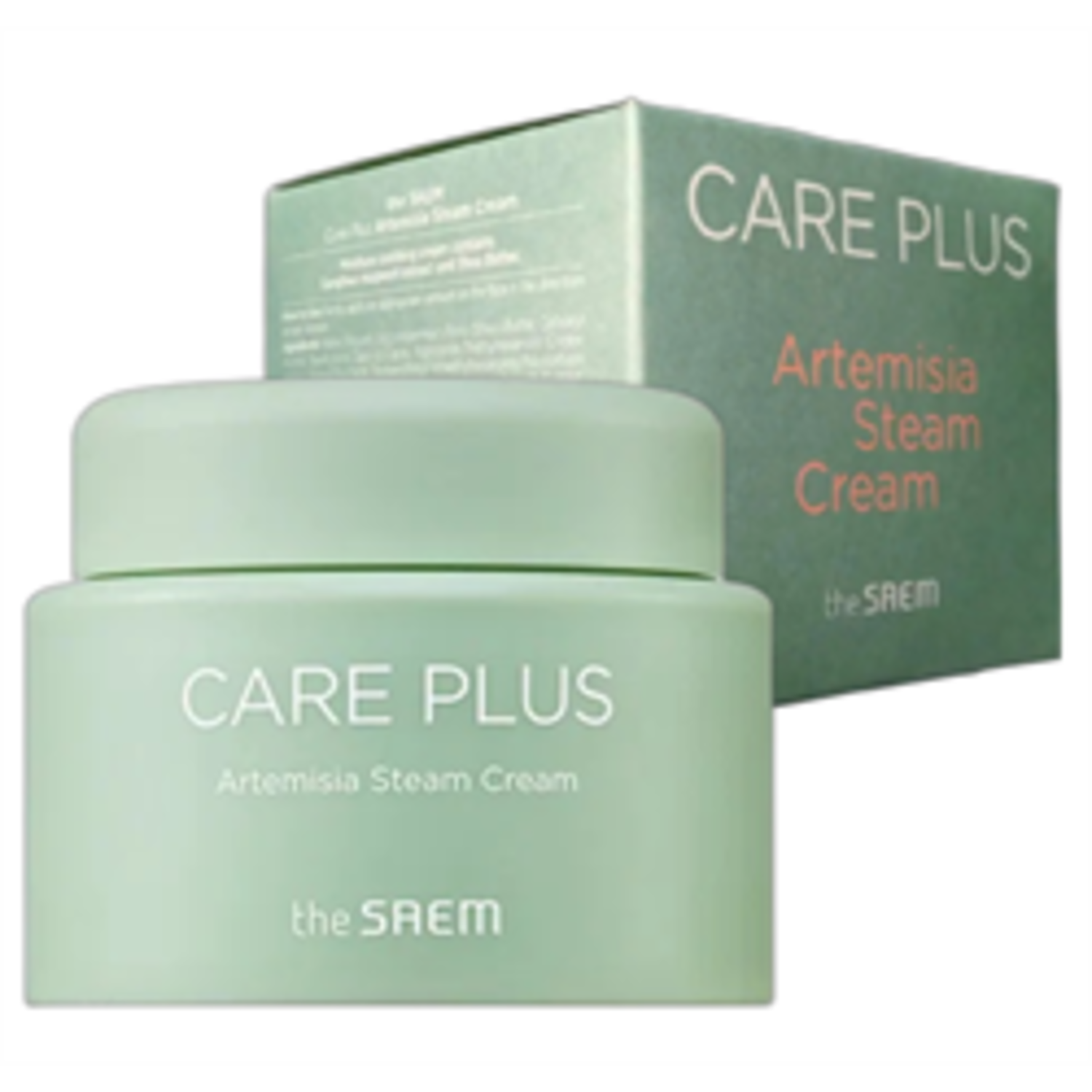 The Saem Care Plus Artemisia Steam Cream Увлажняющий крем с полынью и маслом ши, 100 мл. / 180334 