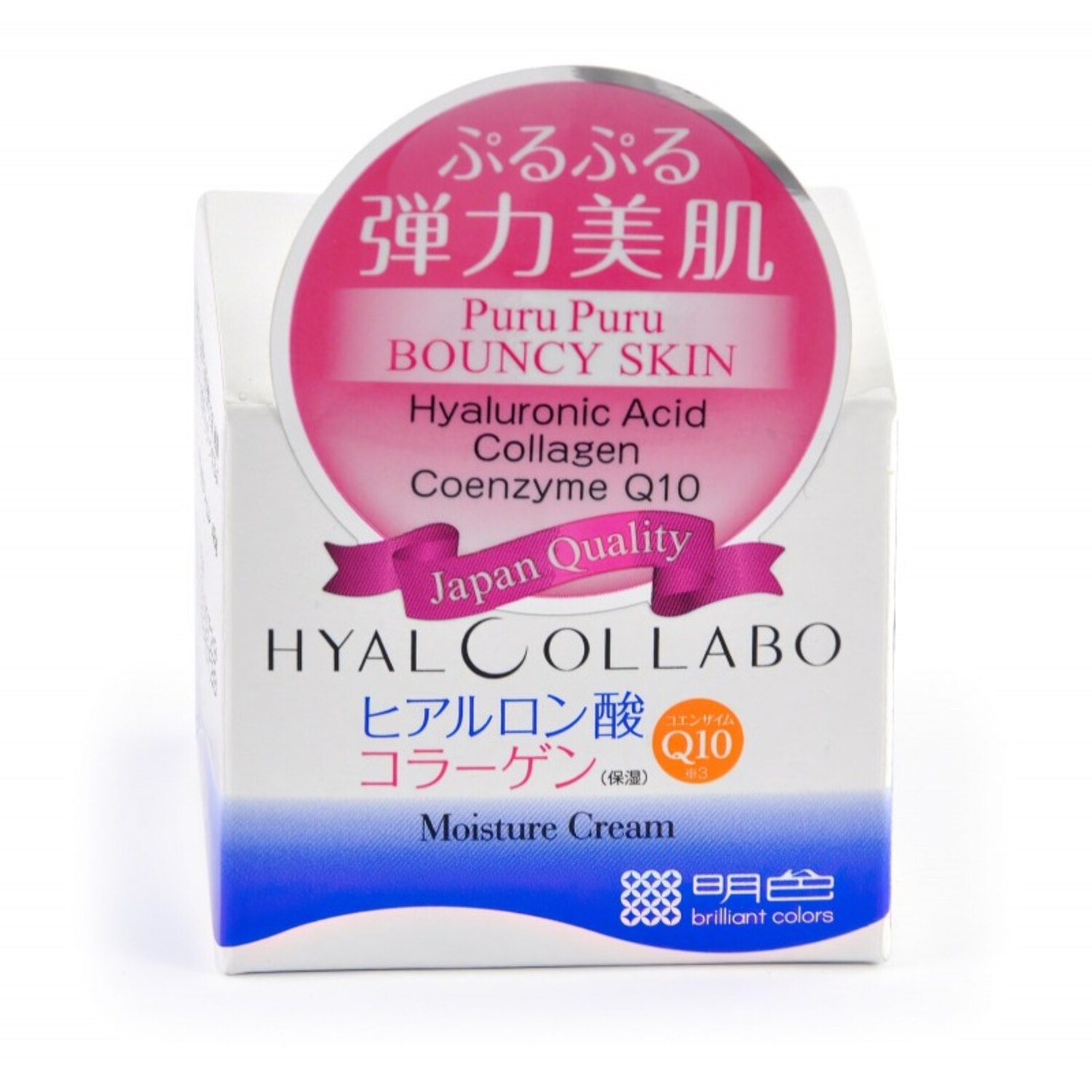 Meishoku "Hyalcollabo" Глубокоувлажняющий крем для лица с гиалуроновой кислотой 48 г. / 227080 (3Т)
