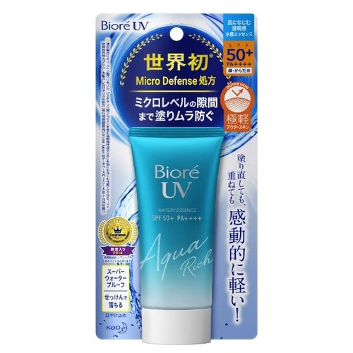 KAO "Biore" UV Aqua Rich" Солнцезащитная увлажняющая эссенция для лица и тела SPF 50+, 50 г. / 363183