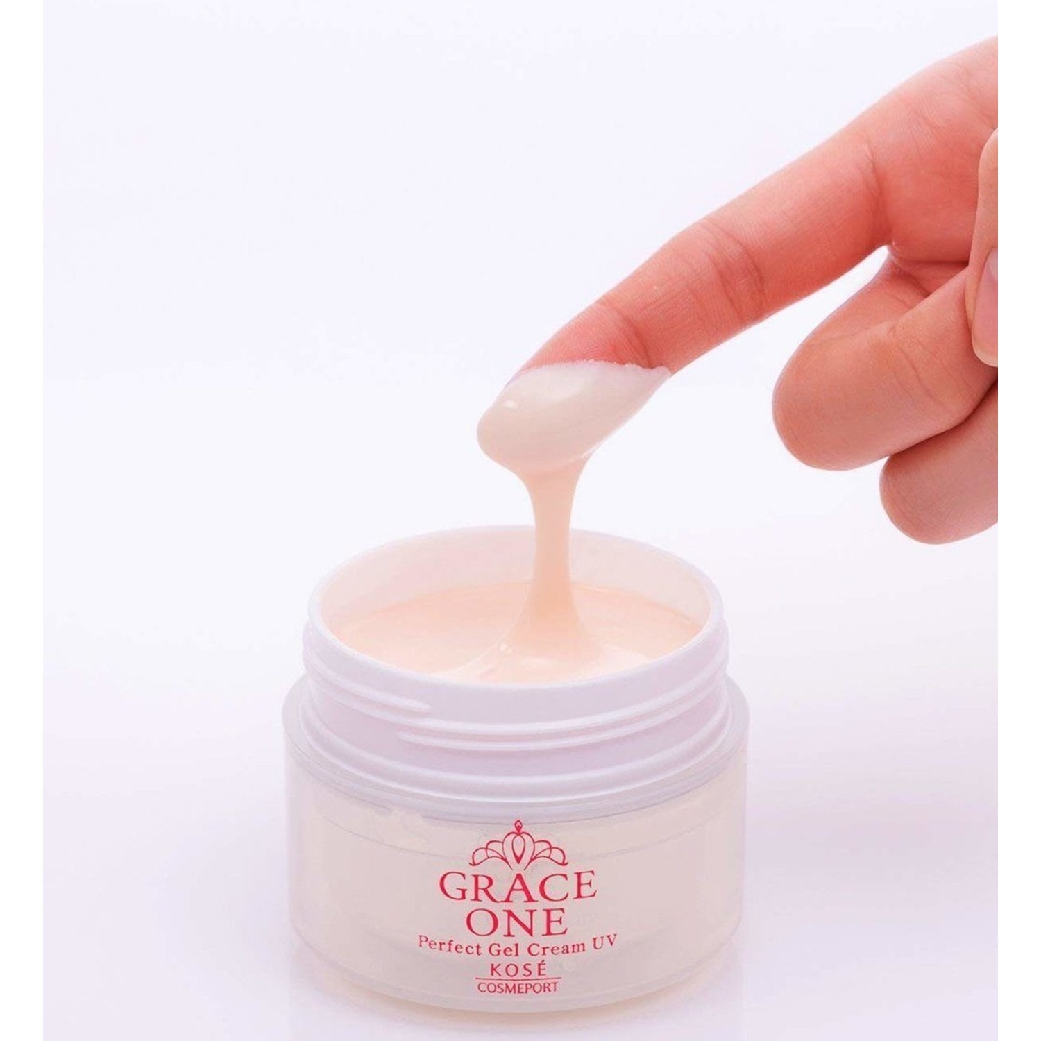  Kose Cosmeport Grace One Perfect Gel Cream UV  Гель-крем для лица  с коллагеном для кожи после 50 лет, 100г. / 386967