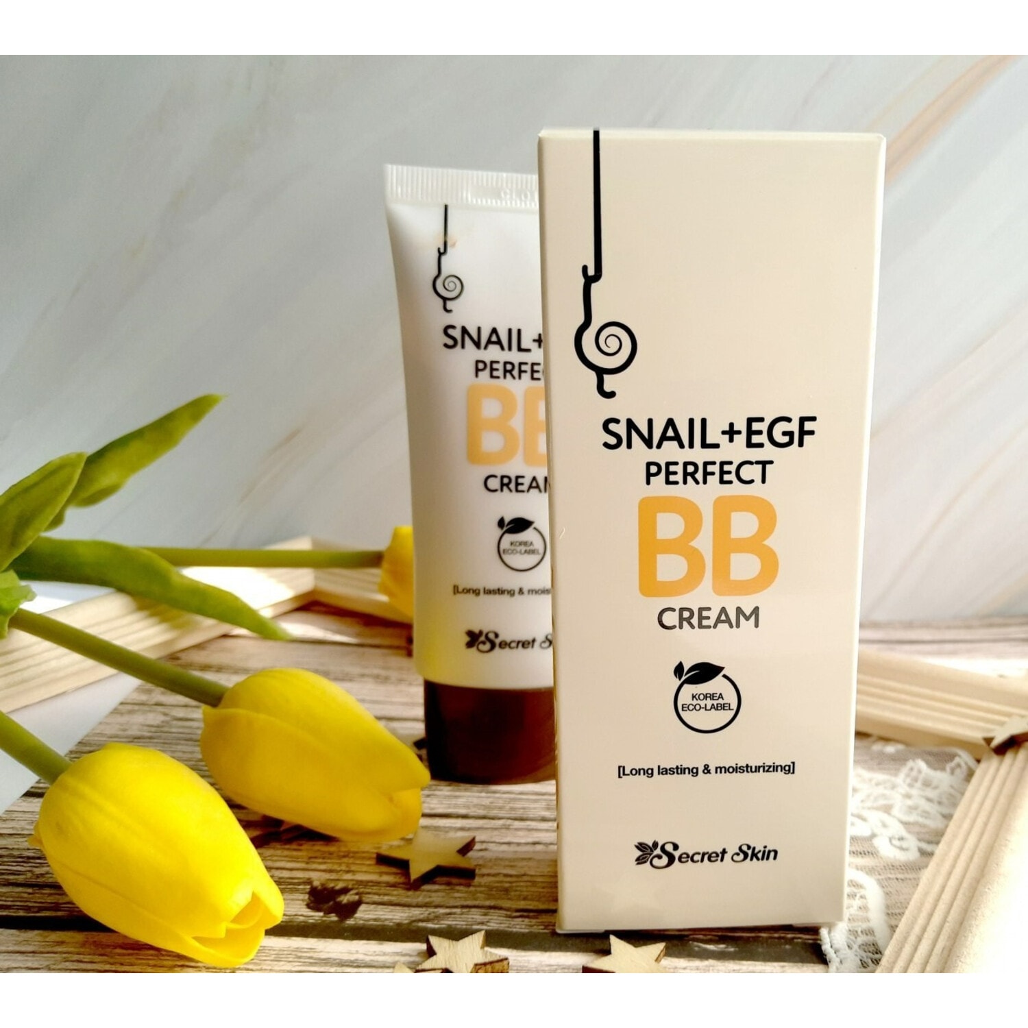Secret Skin Snail + Egf Perfect Bb Cream, ББ Крем с экстрактом улитки, 50мл. / 515379 (3Т)