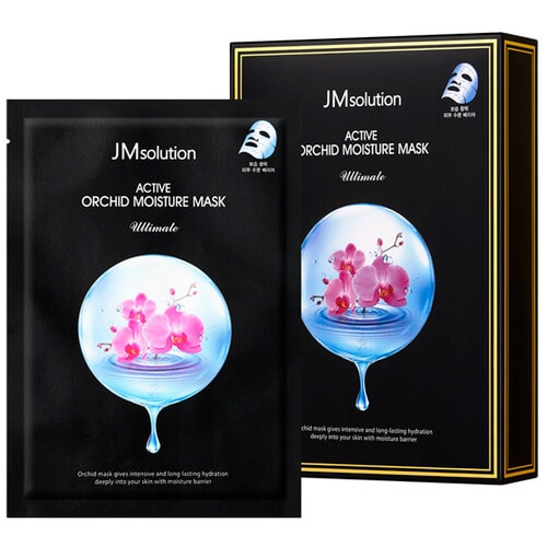 JMsolution Active orchid moisture mask ultimate, Ультратонкая тканевая маска для лица с экстрактом орхидеи, 30мл. / 710244 