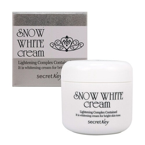  Secret Key Snow White Cream, Крем для лица увлажняющий отбеливающий, 50мл. / 1290