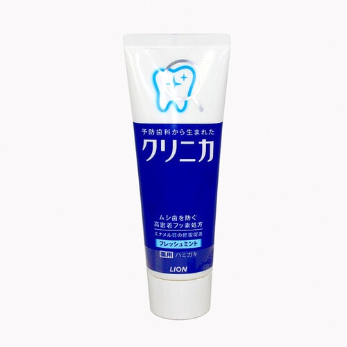 Зубная паста Lion "Clinica", для защиты от кариеса, с ароматом охлаждающей мяты, 130г. / 205647
