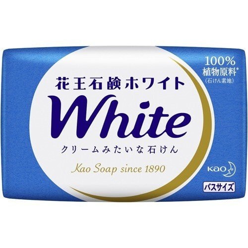 KAO "White Normal" Кусковое крем-мыло с ароматом белых цветов цветов, 85г. / 231970