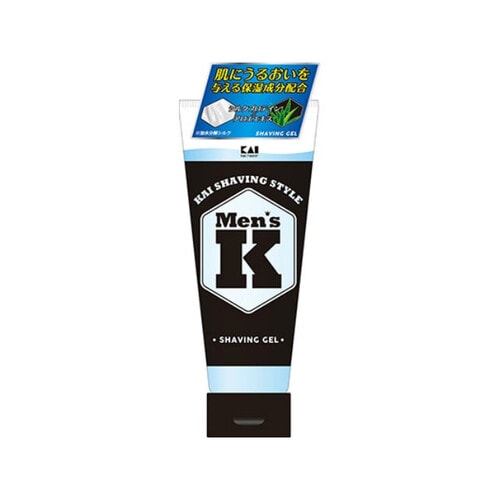 KAI Men’s K Shaving Style Гель для бритья с протеинами шёлка и Алоэ, 205 г. / 001369