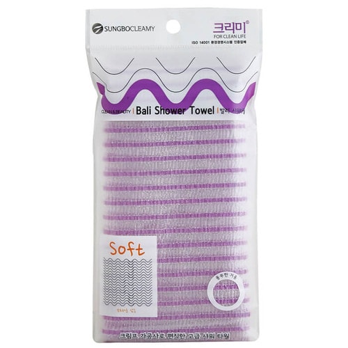 SB CLEAN & BEAUTY Bali Shower Towel  Мочалка для душа 28*100, 1 шт./101394 