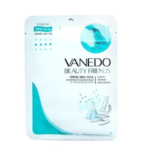 All New Cosmetic" "Vanedo" Стимулирующая кожу маска для лица с коэнзимом Q10, 25г. / 640203