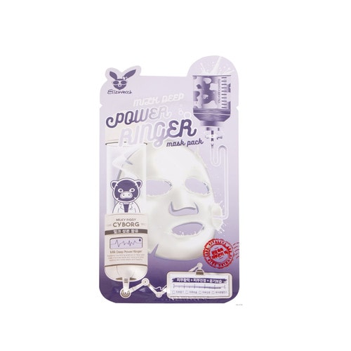ELIZAVECCA Power Ringer Mask Pack MILK DEEP Тканевая маска для лица, 23мл. / 941853