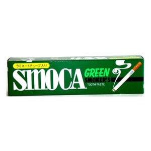 SMOCA green Зубная паста для курильщиков со вкусом мяты и эвкалипта 120 г. / 012027