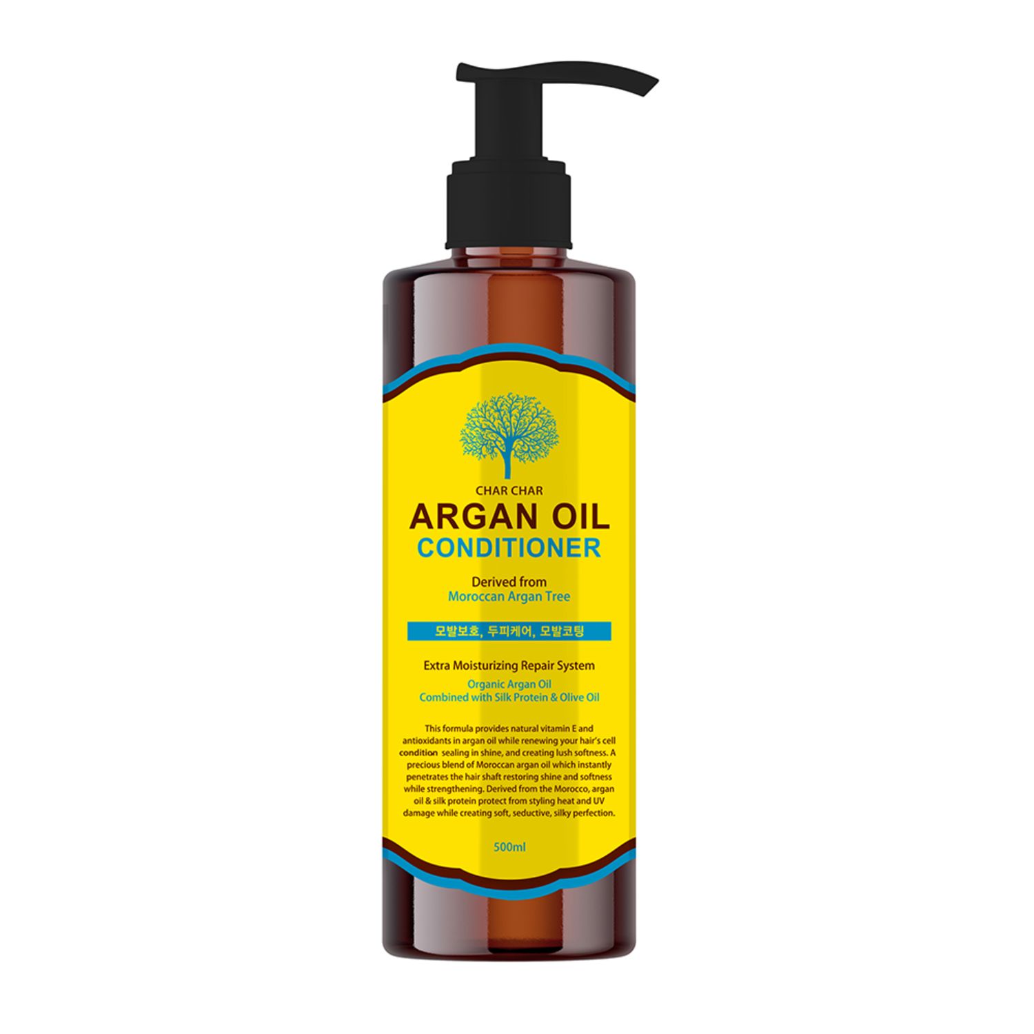 CHAR CHAR  Argan Oil Conditioner Кондиционер для волос с Аргановым маслом, 500мл. / 005522