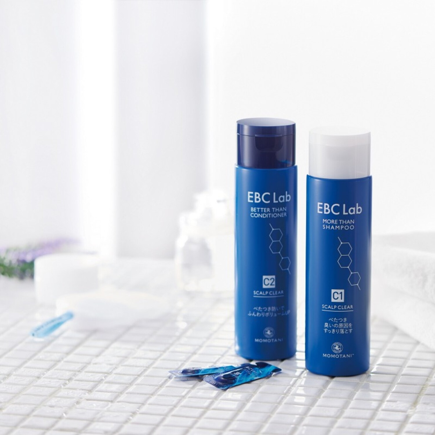 MOMOTANI EBC Lab Scalp clear shampoo, Шампунь для придания объёма (для жирной кожи головы) 290 мл. / 811005