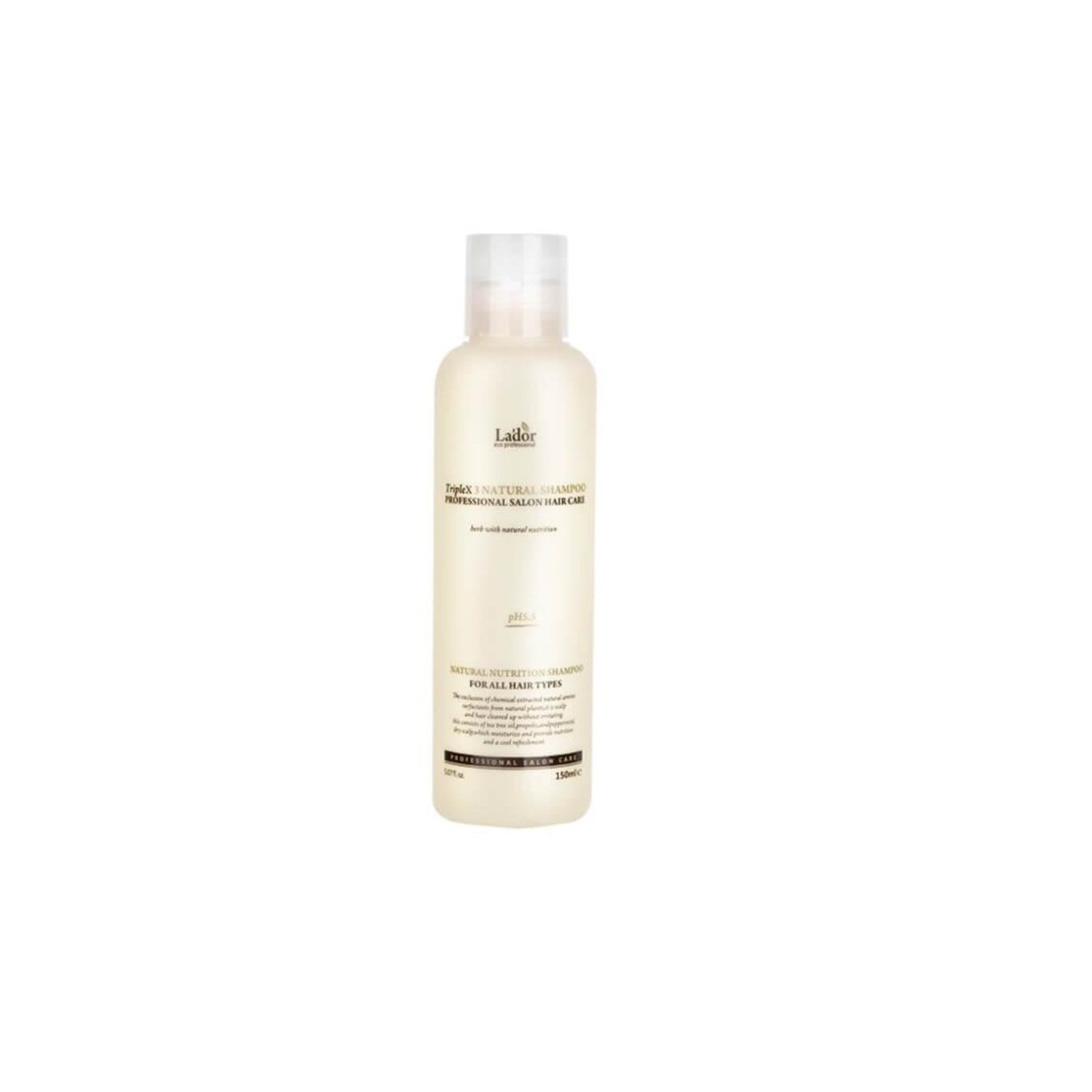 La'dor Triple x3 natural shampoo Шампунь с натуральными ингредиентами, 150мл/ 811008