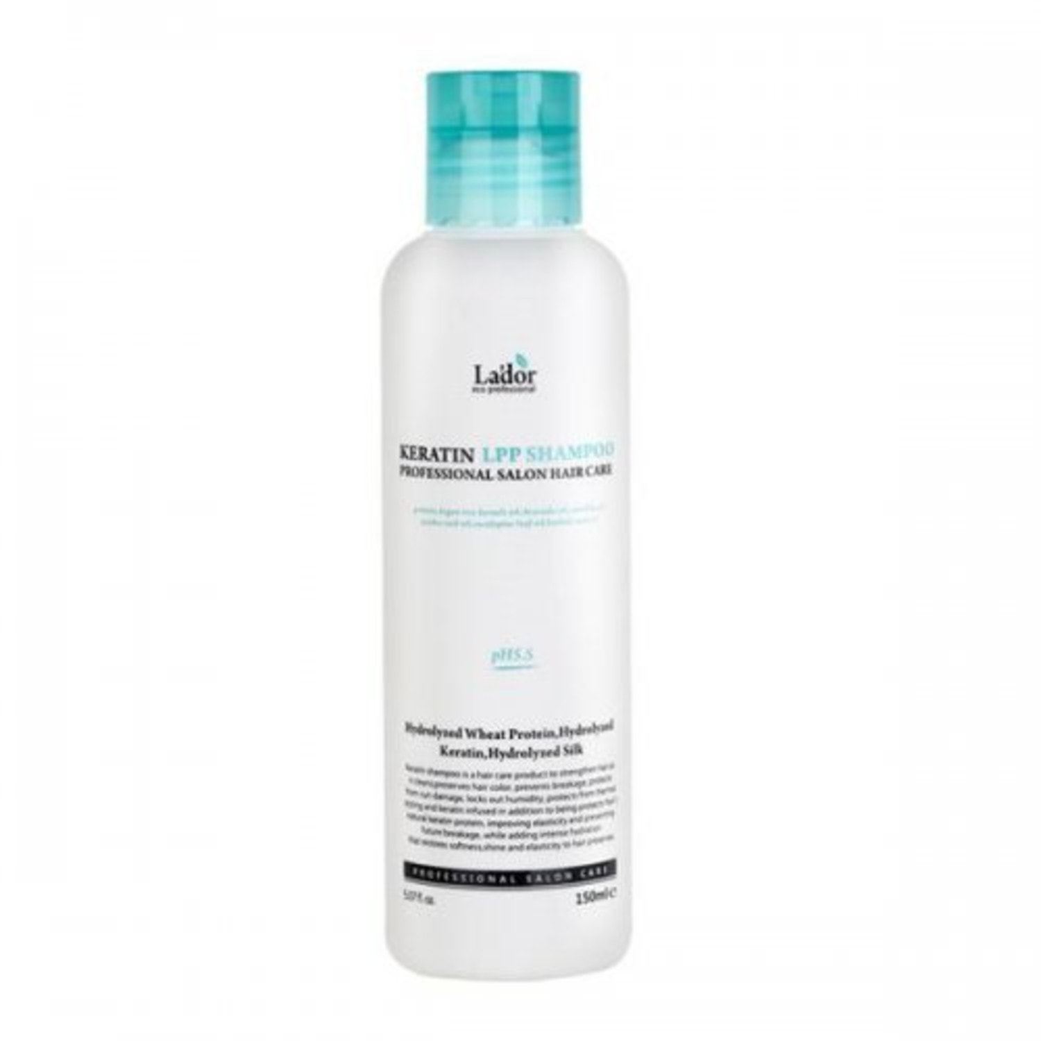 Lador Keratin lpp Shampoo Протеиновый шампунь для волос с кератином, 150 мл. / 811015