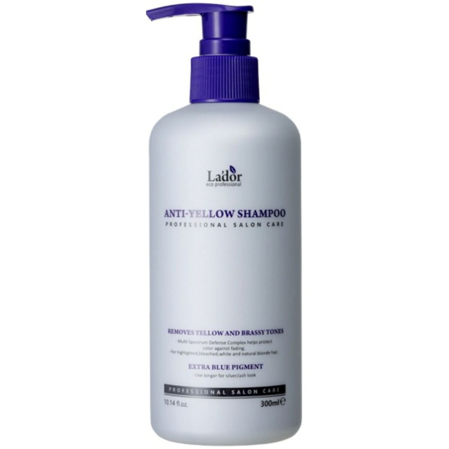 Lador Anti Yellow Shampoo Фиолетовый оттеночный шампунь для нейтрализации желтизны, 300мл. / 815334