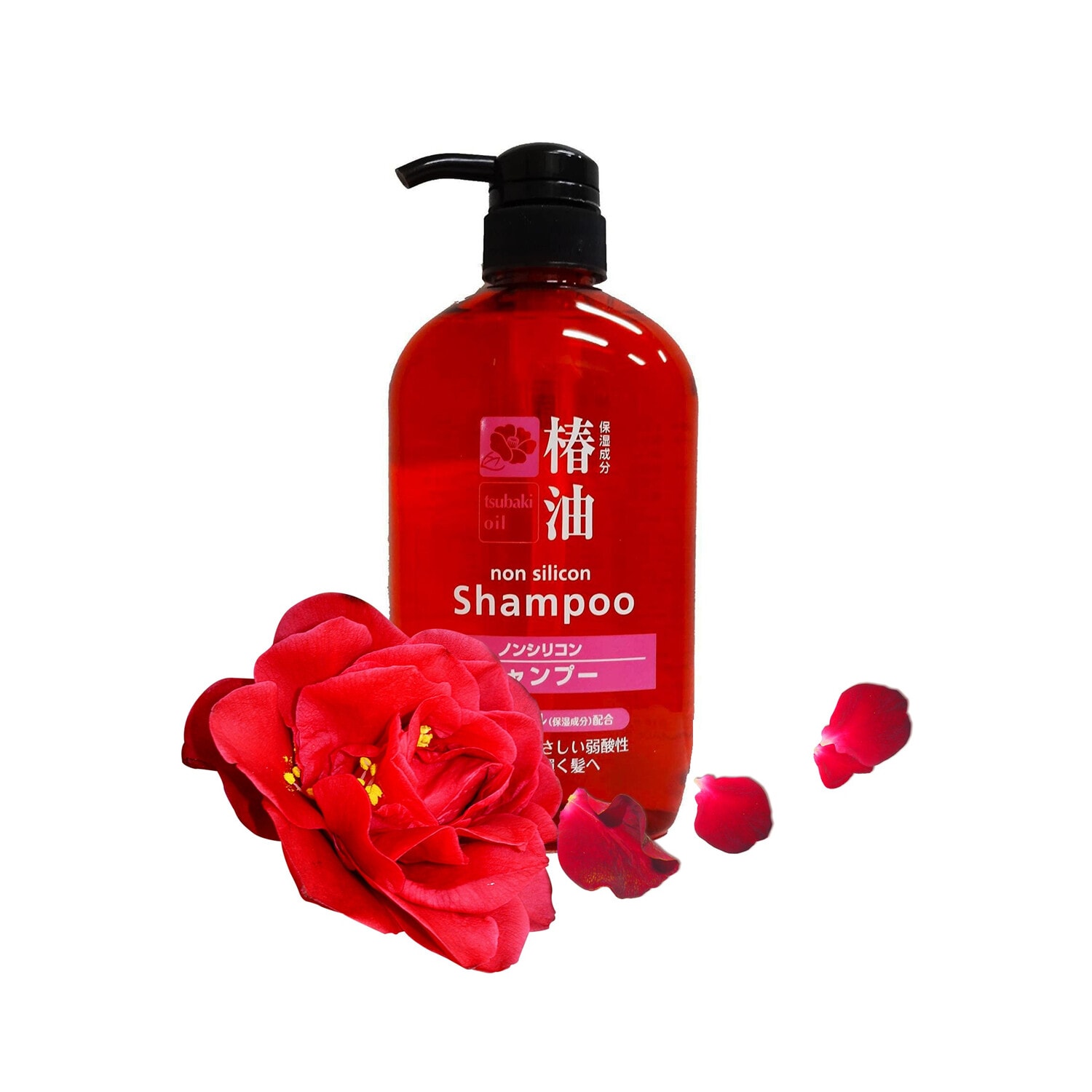 COSME Shampoo Tsubaki Oil Шампунь с натуральным маслом камелии для объема и блеска волос, 600 мл. / 830136